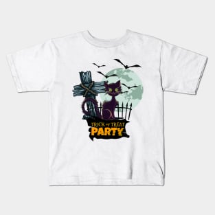 Trick or Treat Party Kids T-Shirt